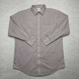 Brooks Brothers Madison Button Down Dress Shirt Supima Cotton Men's 15‎ 1/2 32